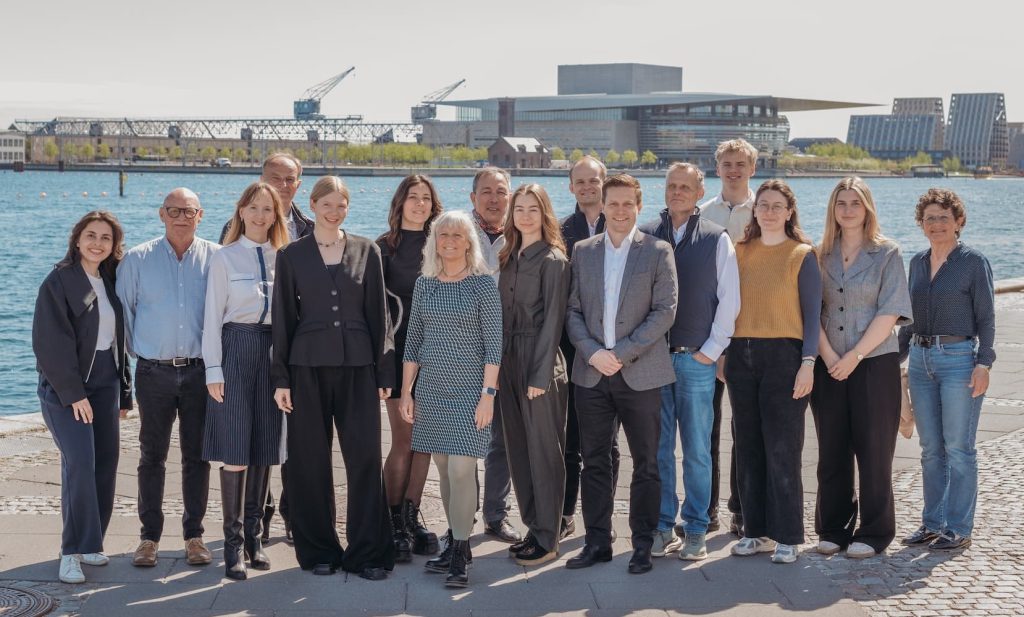 HRP Nordics team photo in Copenhagen harbor